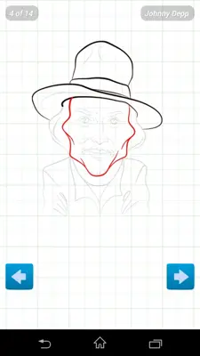 Draw Caricatures android App screenshot 1