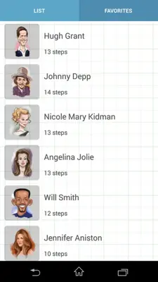 Draw Caricatures android App screenshot 4